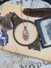 Load image into Gallery viewer, Red Rutile Quartz and Garnet Necklace