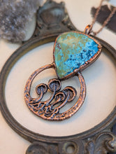 Load image into Gallery viewer, Chrysocolla Mushroom Necklace