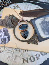 Load image into Gallery viewer, Real Preserved Spider Web, Billiard Ball, and Dendritic Necklace