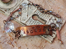 Load image into Gallery viewer, HOLD FOR JESS POLM Wrist Reminder Copper Electroformed Bracelet - ASCEND