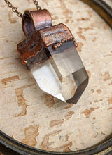 Load image into Gallery viewer, Quartz Point Electroformed Necklace - #7