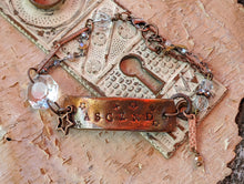 Load image into Gallery viewer, HOLD FOR JESS POLM Wrist Reminder Copper Electroformed Bracelet - ASCEND