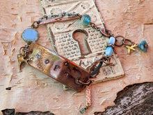 Load image into Gallery viewer, Wrist Reminder Copper Electroformed Bracelet - NOPE