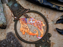 Load image into Gallery viewer, ‘Hocus Pocus’ Witch Boot Copper Earrings