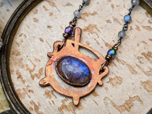 Load image into Gallery viewer, Petite Witch's Cauldron Copper Electroformed Necklace - 5
