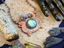 Load image into Gallery viewer, Witch's Cauldron Copper Electroformed Necklace - 1