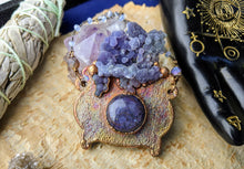 Load image into Gallery viewer, Witch's Cauldron Copper Electroformed Necklace - 4