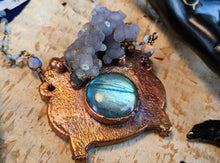 Load image into Gallery viewer, Witch's Cauldron Copper Electroformed Necklace - 3