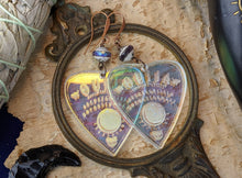 Load image into Gallery viewer, Iridescent Ouija Planchette Earrings - Minxes Trinkets Exclusive - #4