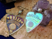 Load image into Gallery viewer, Iridescent Ouija Planchette Earrings - Minxes Trinkets Exclusive - #2