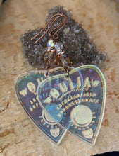 Load image into Gallery viewer, Iridescent Ouija Planchette Earrings - Minxes Trinkets Exclusive - #3