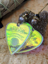 Load image into Gallery viewer, Iridescent Ouija Planchette Earrings - Minxes Trinkets Exclusive - #1