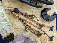 Load image into Gallery viewer, Witchy Shoulder Duster Earrings