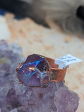 Load image into Gallery viewer, Size 9.75 Aura Amethyst Electroformed Ring