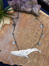 Load image into Gallery viewer, Celestial Whale Necklace