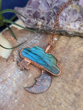 Load image into Gallery viewer, Labradorite Cloud Necklace I