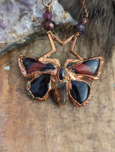 Load image into Gallery viewer, Copper Electroformed Real Butterfly Necklace