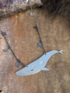 Celestial Whale Necklace