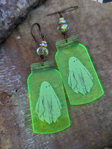 Ghost Jar Earrings