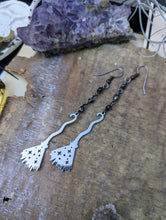 Load image into Gallery viewer, Witch Broom Besom Earrings