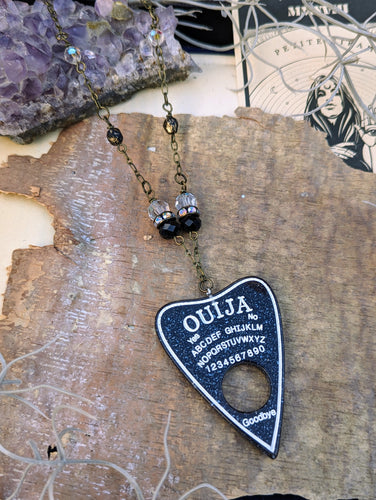 Acrylic Ouija Planchette Necklace