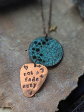 Load image into Gallery viewer, Song Lyric Necklace - Grateful Dead - Not Fade Away