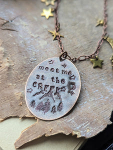 Song Lyric Necklace - Billy Strings - Meet Me at the Creek