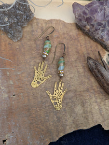 Palm Reader Earrings