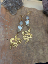 Load image into Gallery viewer, Snake Vertebrae Earrings