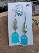 Load image into Gallery viewer, Iridescent Ghost Earrings