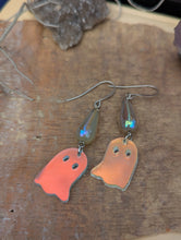 Load image into Gallery viewer, Iridescent Ghost Earrings
