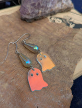 Load image into Gallery viewer, Iridescent Ghost Earrings