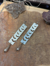 Load image into Gallery viewer, Stainless Steel Bat Earrings