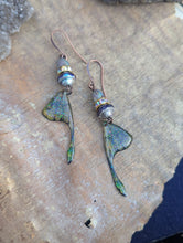 Load image into Gallery viewer, Resin Luna Moth Wing Earrings 3