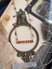 Load image into Gallery viewer, Rose Gold Moon Phase Choker with Star Chain