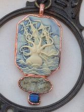 Load image into Gallery viewer, Kraken Cameo Necklace - Minxes' Trinkets