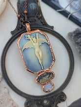 Load image into Gallery viewer, Vampire Cameo Necklace - Minxes' Trinkets