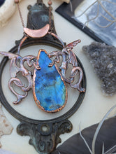 Load image into Gallery viewer, Wyvern Labradorite Necklace - Minxes' Trinkets