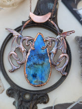 Load image into Gallery viewer, Wyvern Labradorite Necklace - Minxes' Trinkets