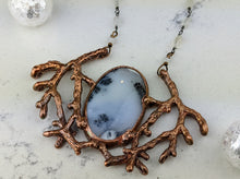 Load image into Gallery viewer, Electroformed Winter Branches with Dendritic Opal - 2 - Minxes&#39; Trinkets