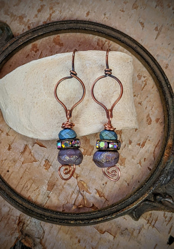 Leaf Drop Earrings