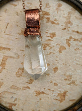 Load image into Gallery viewer, Quartz Point Electroformed Necklace - #4