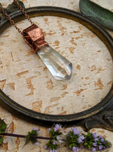 Load image into Gallery viewer, Quartz Point Electroformed Necklace - #4