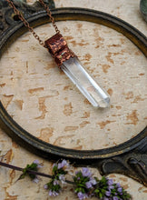 Load image into Gallery viewer, Quartz Point Electroformed Necklace - #5