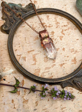 Load image into Gallery viewer, Quartz Point Electroformed Necklace - #6