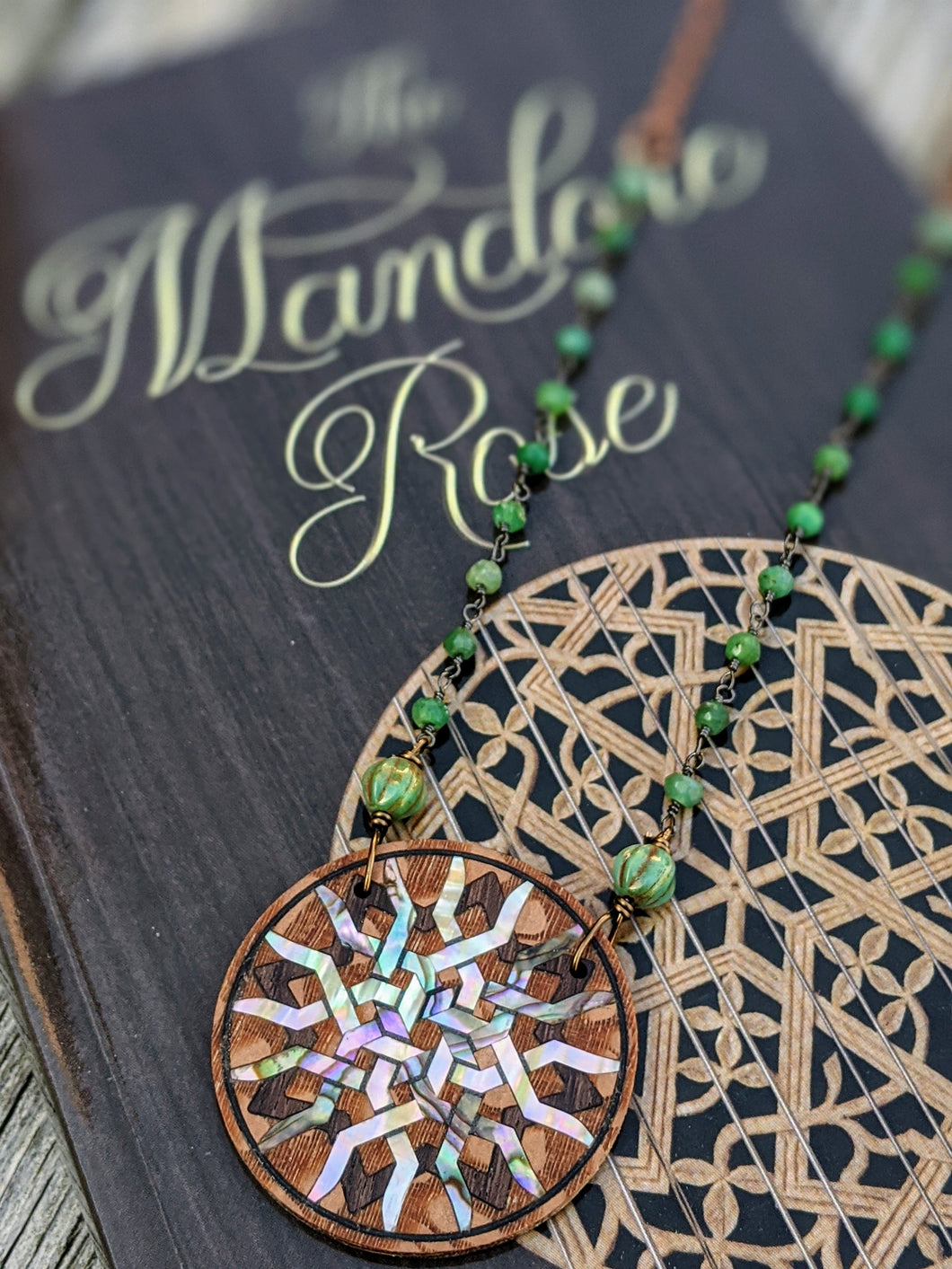 Limited Release - Mandore Rose Necklace and Signed Novel Set - 5 - Minxes' Trinkets