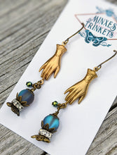 Load image into Gallery viewer, Fortune Teller Crystal Ball Earrings I - Minxes&#39; Trinkets