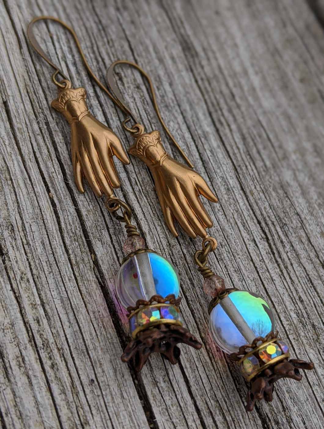 Fortune Teller Crystal Ball Earrings II - Minxes' Trinkets
