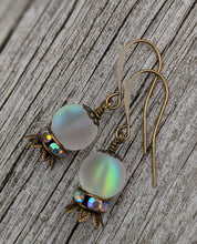 Load image into Gallery viewer, Crystal Ball Earrings - The Future is Murky - Minxes&#39; Trinkets