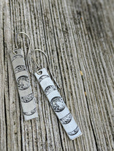 Load image into Gallery viewer, Moon Phase Bar Earrings - Minxes&#39; Trinkets